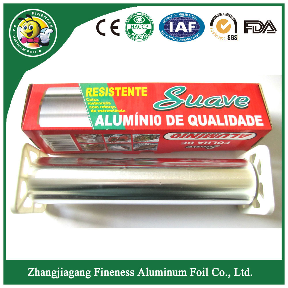 High Quality of Aluminum Foil Roll with Corrugated Box