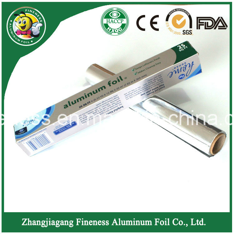 Fashion Packing Aluminum Foil Roll for Household Use Family Size