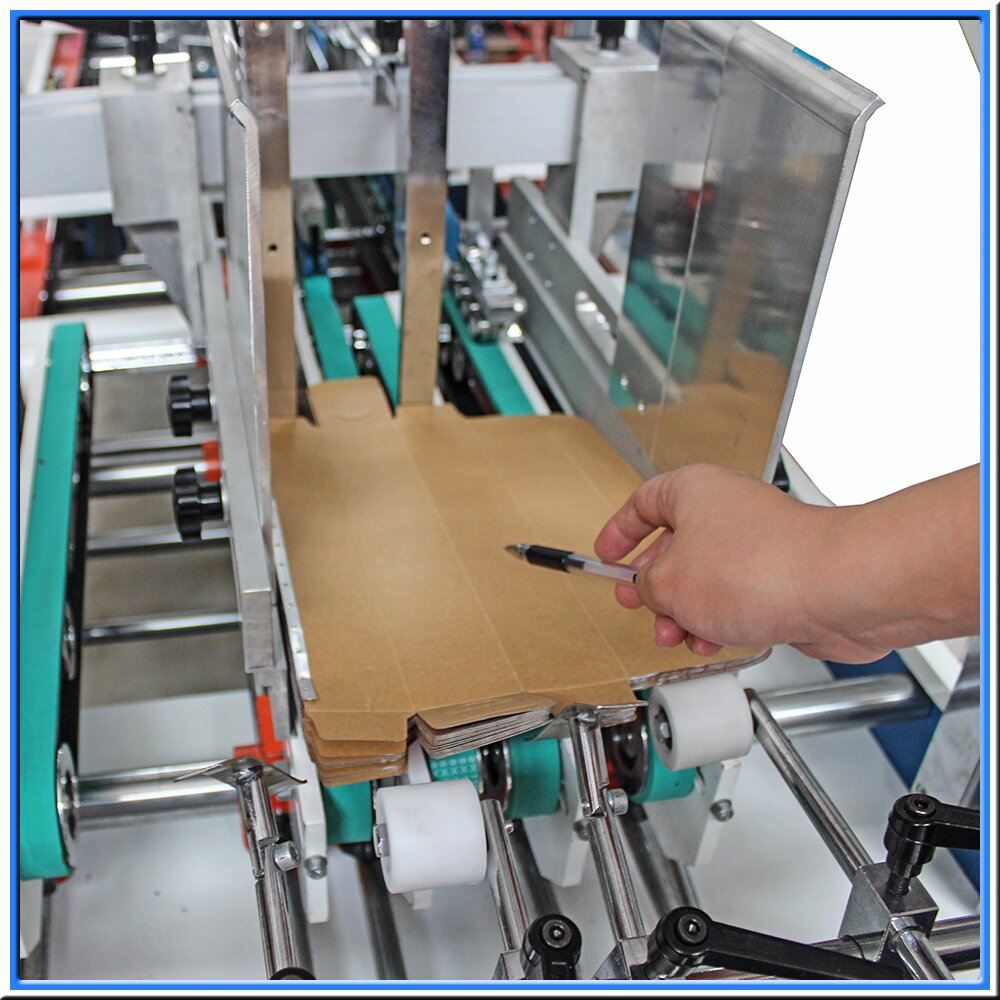 Automatic Box Folder Gluer Machine 