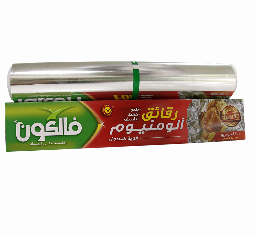 Factory Price Wholesale Baking Aluminio Food Grade 150m Heavy Duty 30cm 45cm Paper Aluminum Foil In Roll