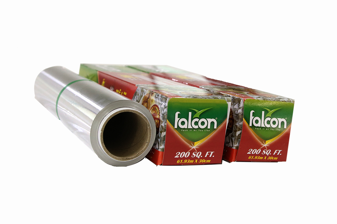 300mm 60.8m Heavy Duty 8011 Embossing Colorful Food Packaging Kitchen Aluminium Foil Roll Wrapping Foil Paper Rolls
